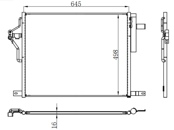 Condenser For CHINESE CAR H7