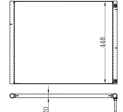 Condenser For CHINESE CAR 水冷机