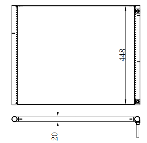 Condenser For CHINESE CAR 水冷机