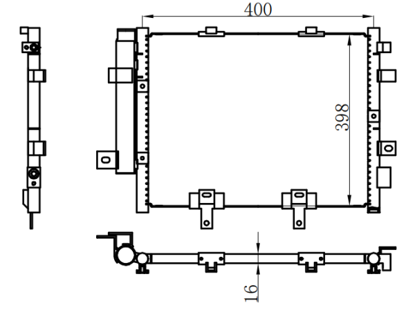 Condenser For CHINESE CAR 东风小康