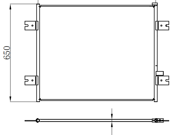 Condenser For Freightliner386/387/388/389 ALL W