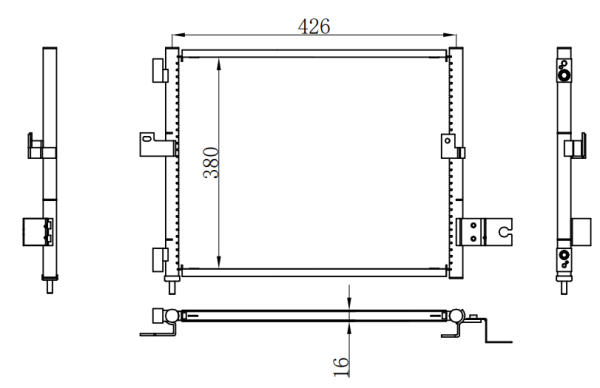 Condenser For HYUNDAI Modern Atos  阿托斯