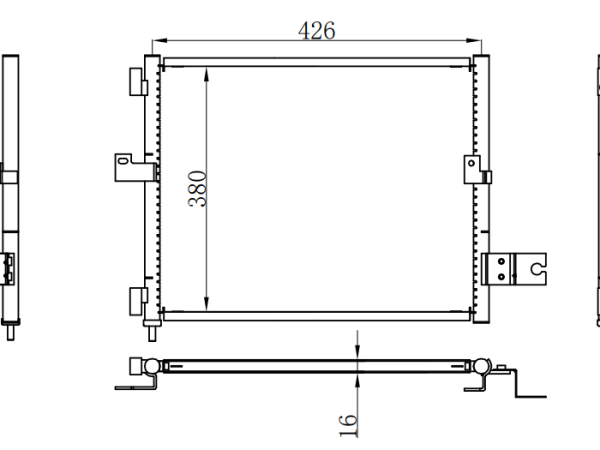 Condenser For HYUNDAI Modern Atos  阿托斯