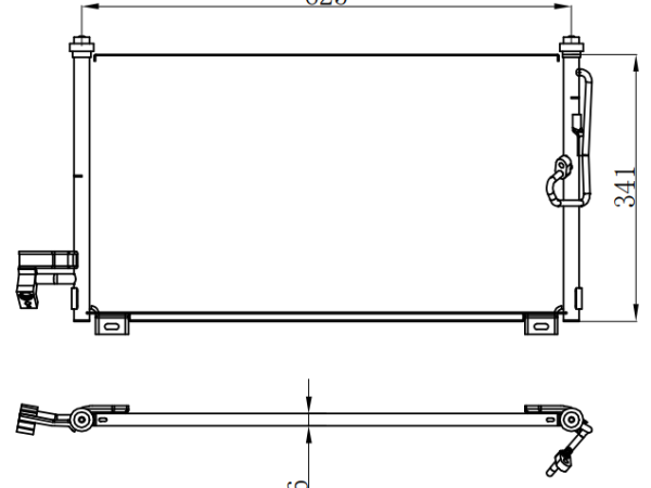 Condenser For MAZDA FAMILY