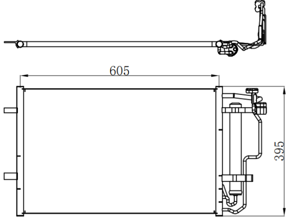 Condenser For MAZDA 2010- Mazda 3