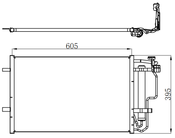 Condenser For MAZDA 2010- Mazda 3