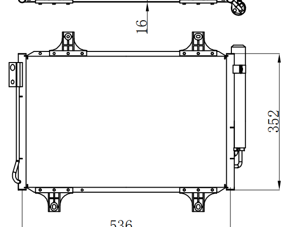 Condenser For MITSUBISHI