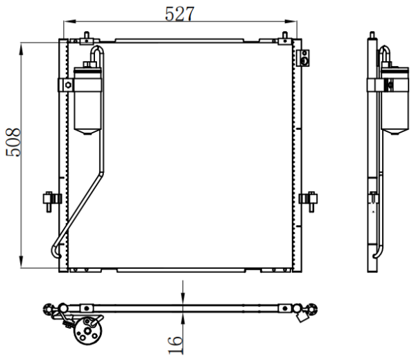 Condenser For MITSUBISHI