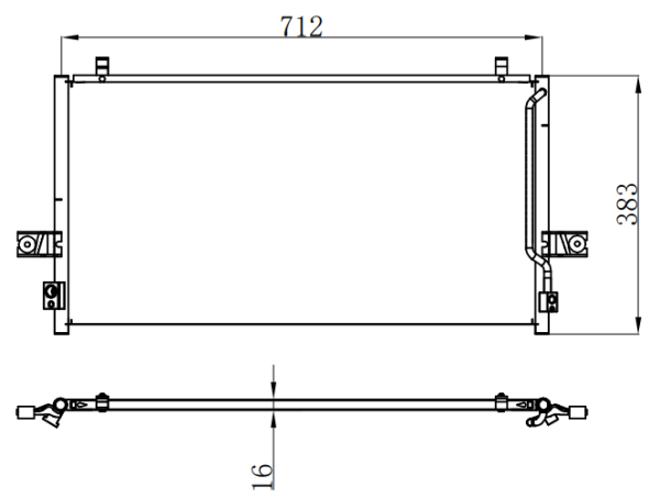 Condenser For NISSAN MAXIMA QX