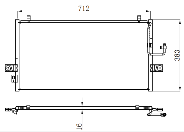 Condenser For NISSAN