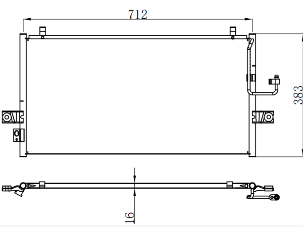 Condenser For NISSAN