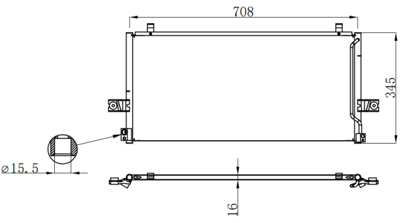 Condenser For NISSAN ALTIMA 98-09