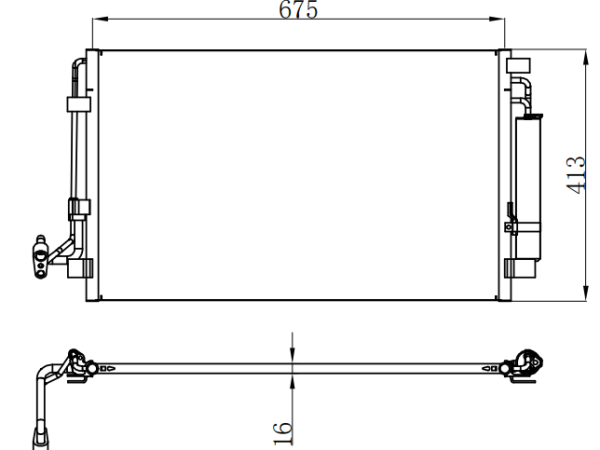 Condenser For NISSAN ALTIMA J32