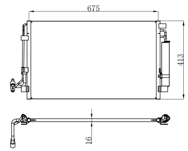 Condenser For NISSAN ALTIMA J32