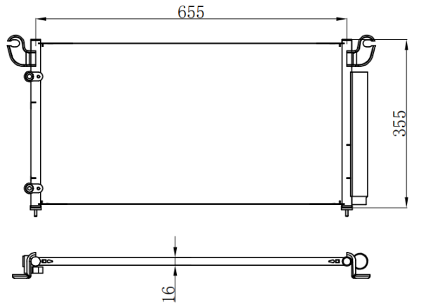 Condenser For NISSAN