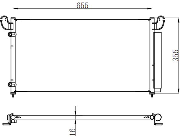 Condenser For NISSAN