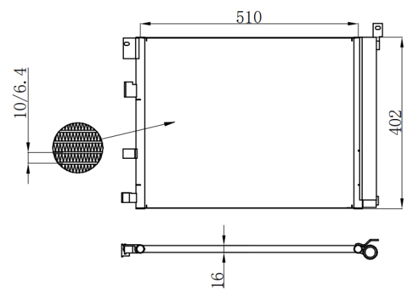 Condenser For NISSAN SYLPHY 12-