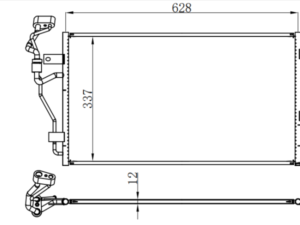 Condenser For NISSAN 轩逸电动 18-