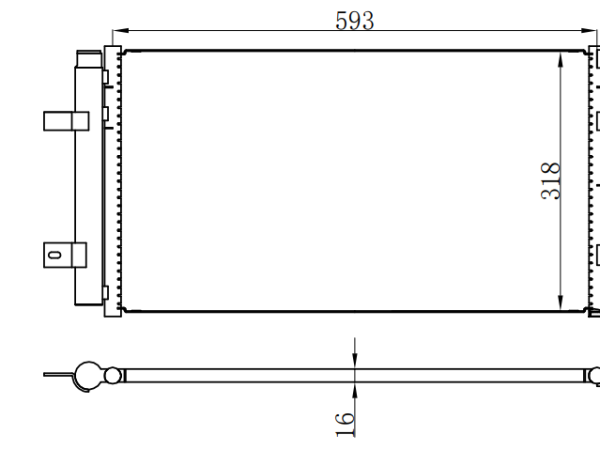 Condenser For NISSAN 启辰D60 电动