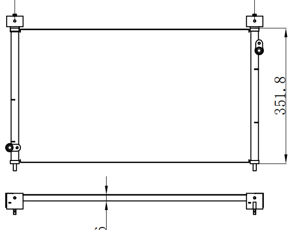Condenser For HONDA ACCORD 雅阁 CG5 00-