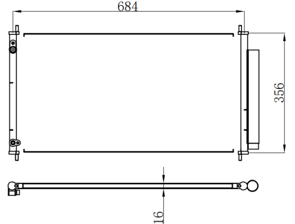 Condenser For HONDA ACCORD CP1