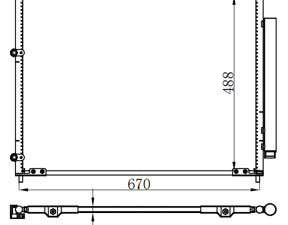 Condenser For HONDA PILOT