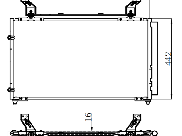 Condenser For HONDA ODYSSEY