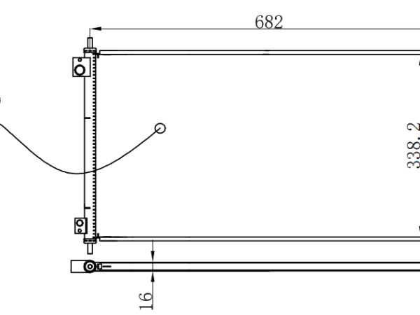 Condenser For HONDA HONDA 锋范 CITY 09-