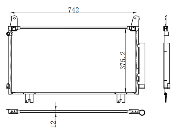 Condenser For HONDA HONDA