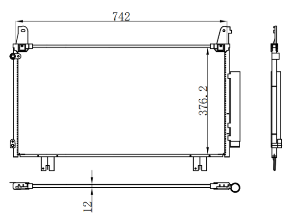Condenser For HONDA HONDA