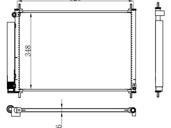 Condenser For HONDA CR6 混合动