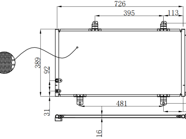 Condenser For TOYOTA CAMRY