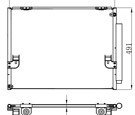 Condenser For TOYOTA HILUX 05-