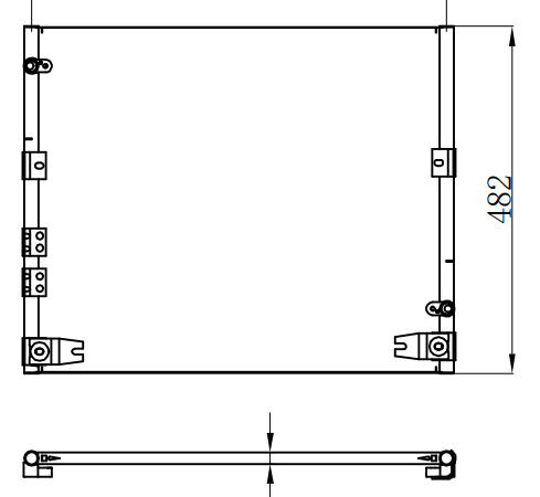 Condenser For TOYOTA COROLLA