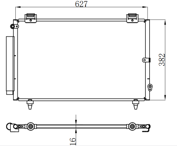 Condenser For TOYOTA