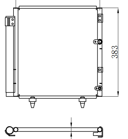 Condenser For TOYOTA AVANZA