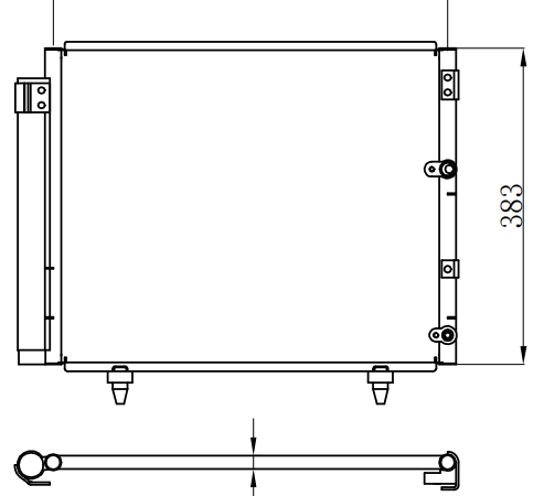 Condenser For TOYOTA AVANZA