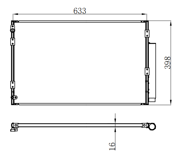 Condenser For TOYOTA