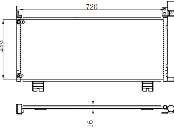Condenser For TOYOTA TOYOTA