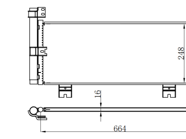 Condenser For TOYOTA LEXUS GS450H 雷克萨斯