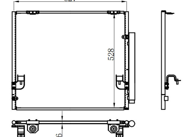 Condenser For TOYOTA TOYOTA