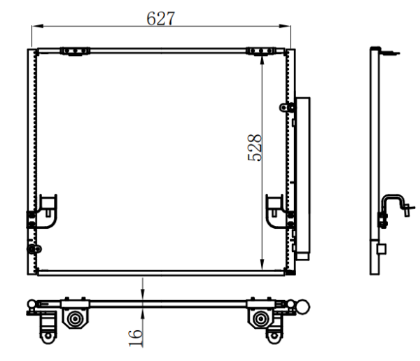 Condenser For TOYOTA TOYOTA