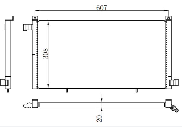 Condenser For BENZ BENZ