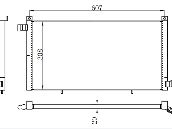 Condenser For BENZ BENZ