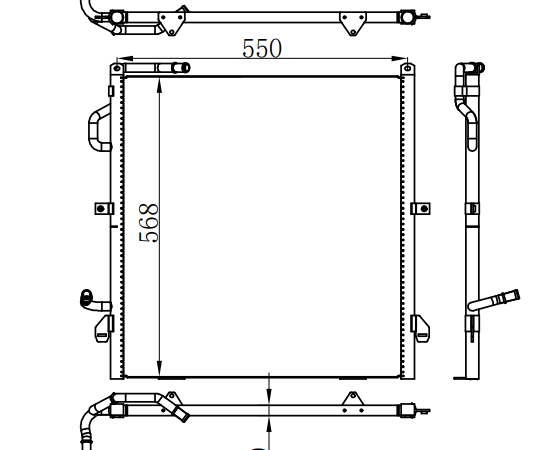 Condenser For BENZ BENZ