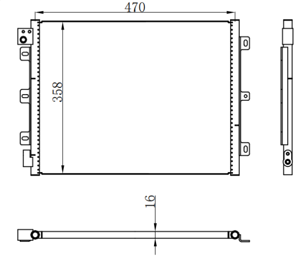 Condenser For BENZ BENZ