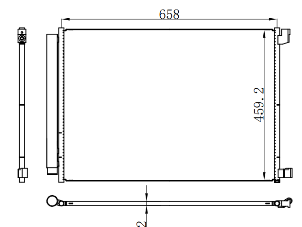Condenser For BENZ W205