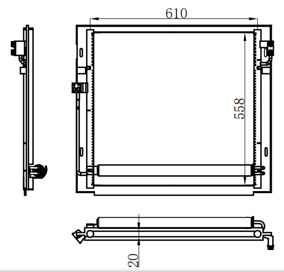 Condenser For BENZ W166