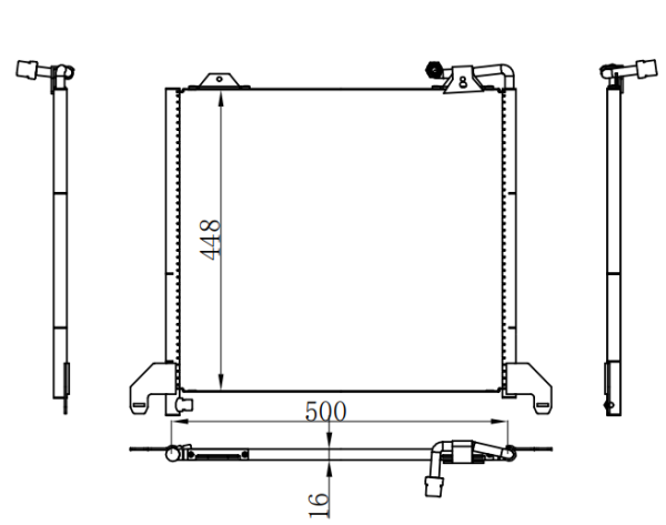 Condenser For BENZ G500 G55