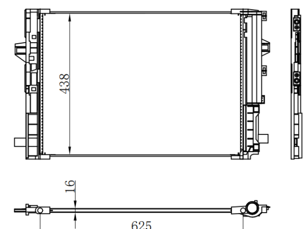 Condenser For BENZ W246
